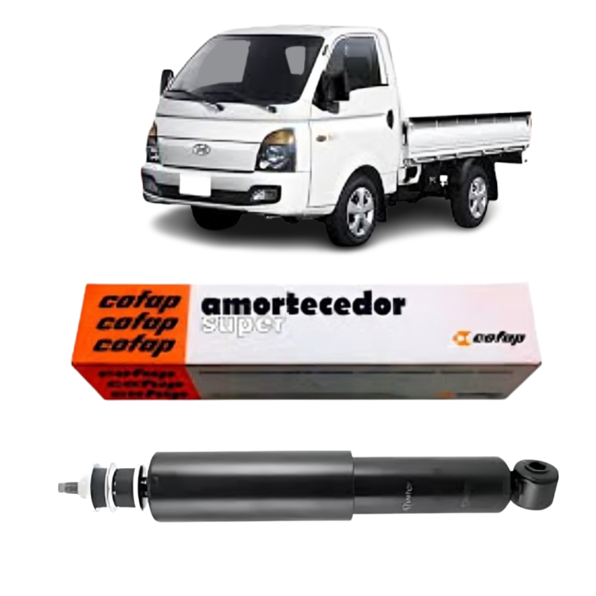 Amortecedor Dianteiro Hyundai Hr 05/13 Cofap B50994m