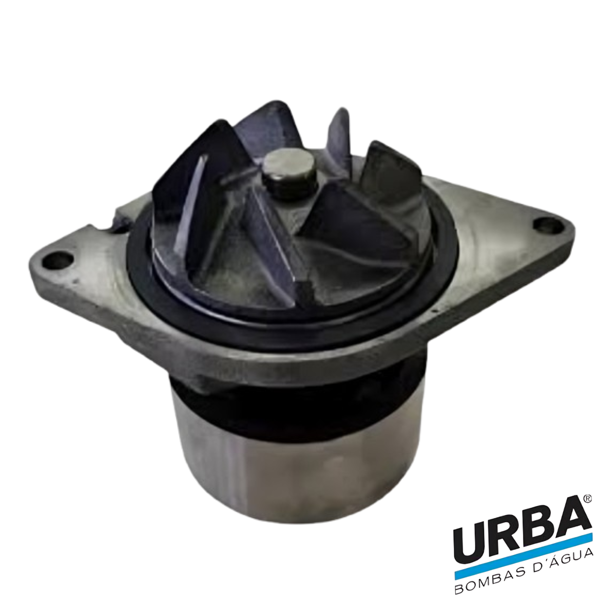 Bomba D' Agua Ford Cargo E Vw Cummins Eletrônico Isb Ub0734 - Imagem 3