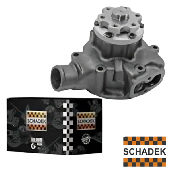 Bomba Água Mb 708 L608 Motor Om314 Rotor 88mm Schadek - Imagem 3