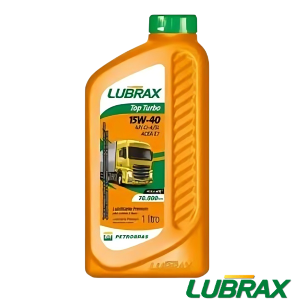 Óleo Lubrax Motor Diesel Top Turbo Essencial 15w40 - 1 Litro - Image 2