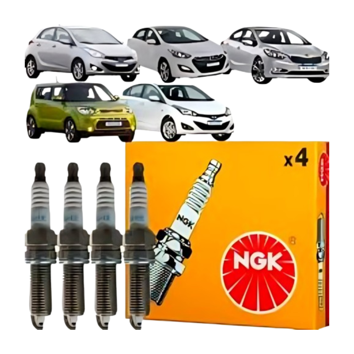 Vela De Ignição Hb20 Hb20s 1.6 16v Flex 2013 2014 2015