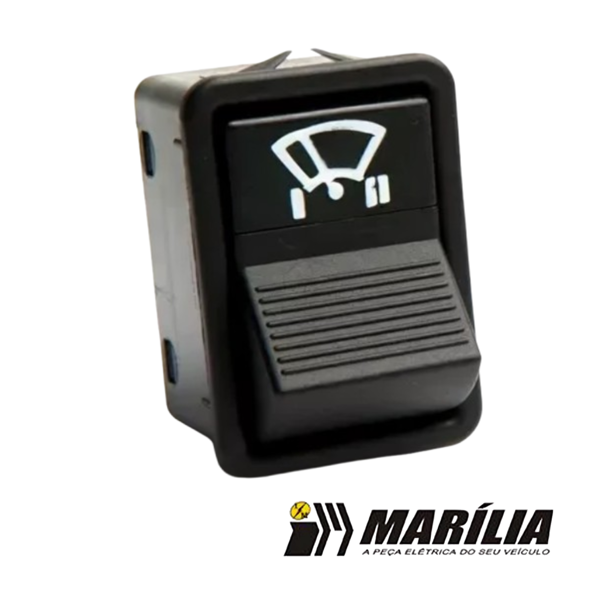 Botao Interruptor Limpador Parabrisa Caminhoes Mercedes - Imagem 2