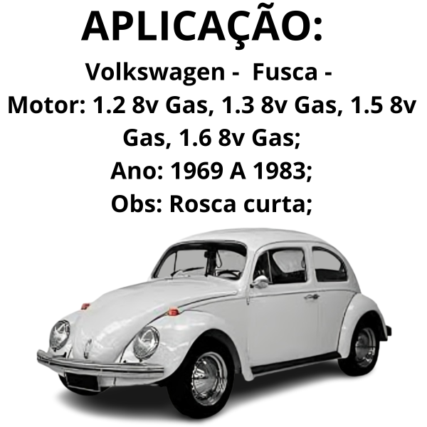 04 Velas Ignição Original Ngk Vw Gol Kombi Variant Fusca - Image 7