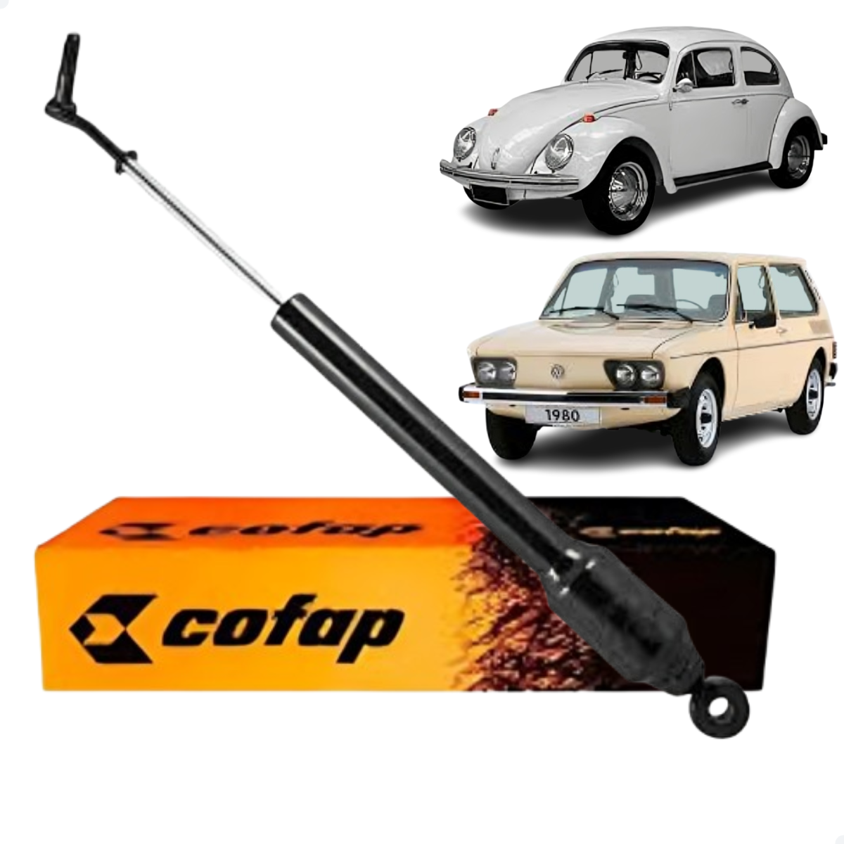 Amortecedor Caixa De Direção Fusca Itamar Cofap Original
