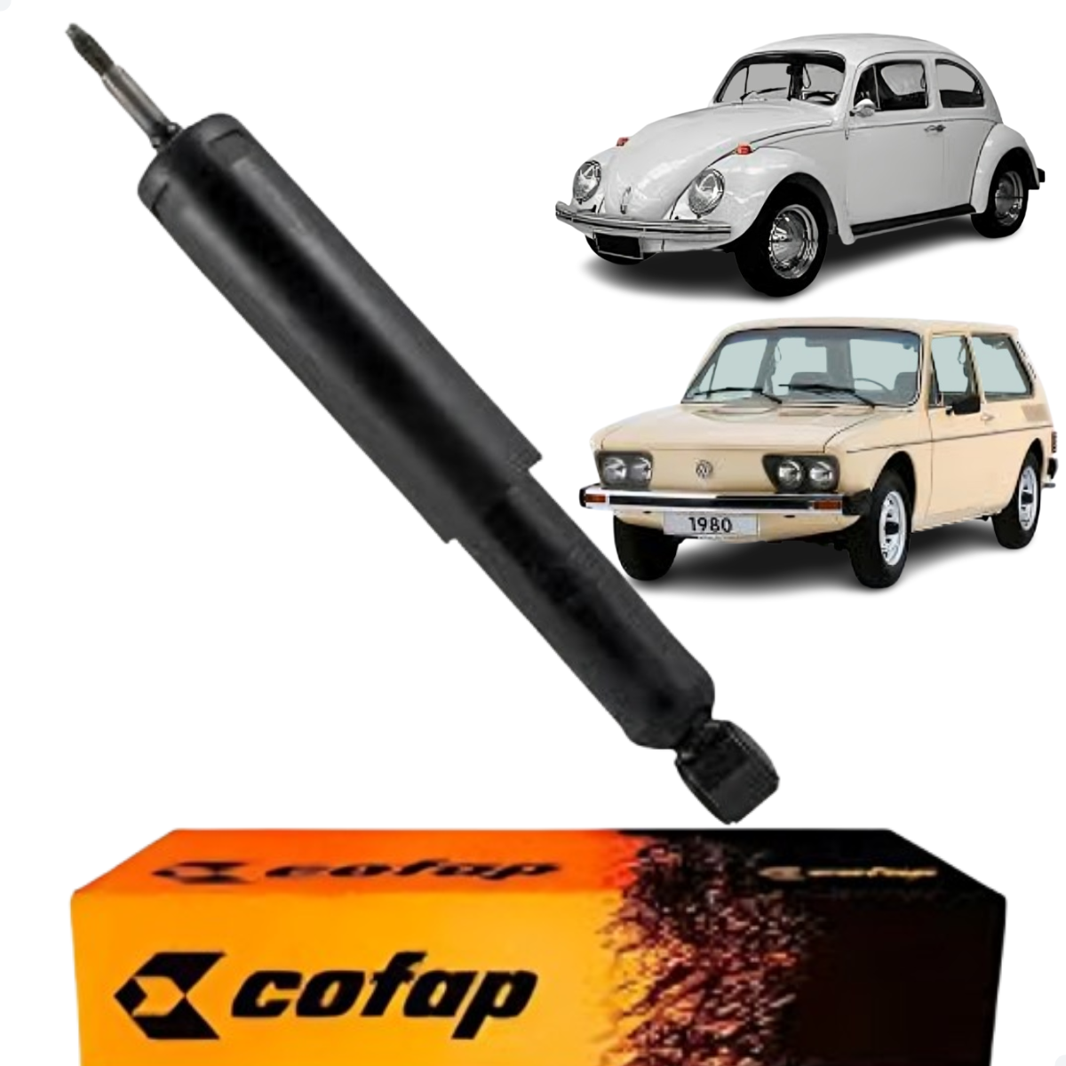 Amortecedor Dianteiro Fusca 1300 1500 1969 A 1996 Cofap