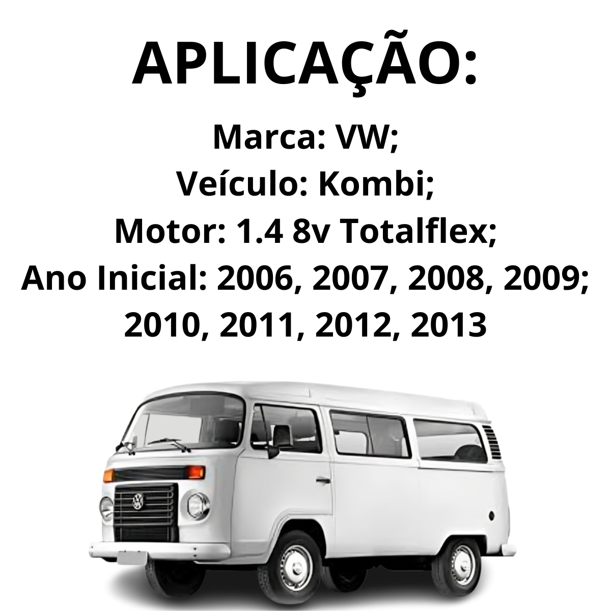 Cabo Vela Ignição Original Ngk Vw Kombi 2006 À 2014 - Imagem 6