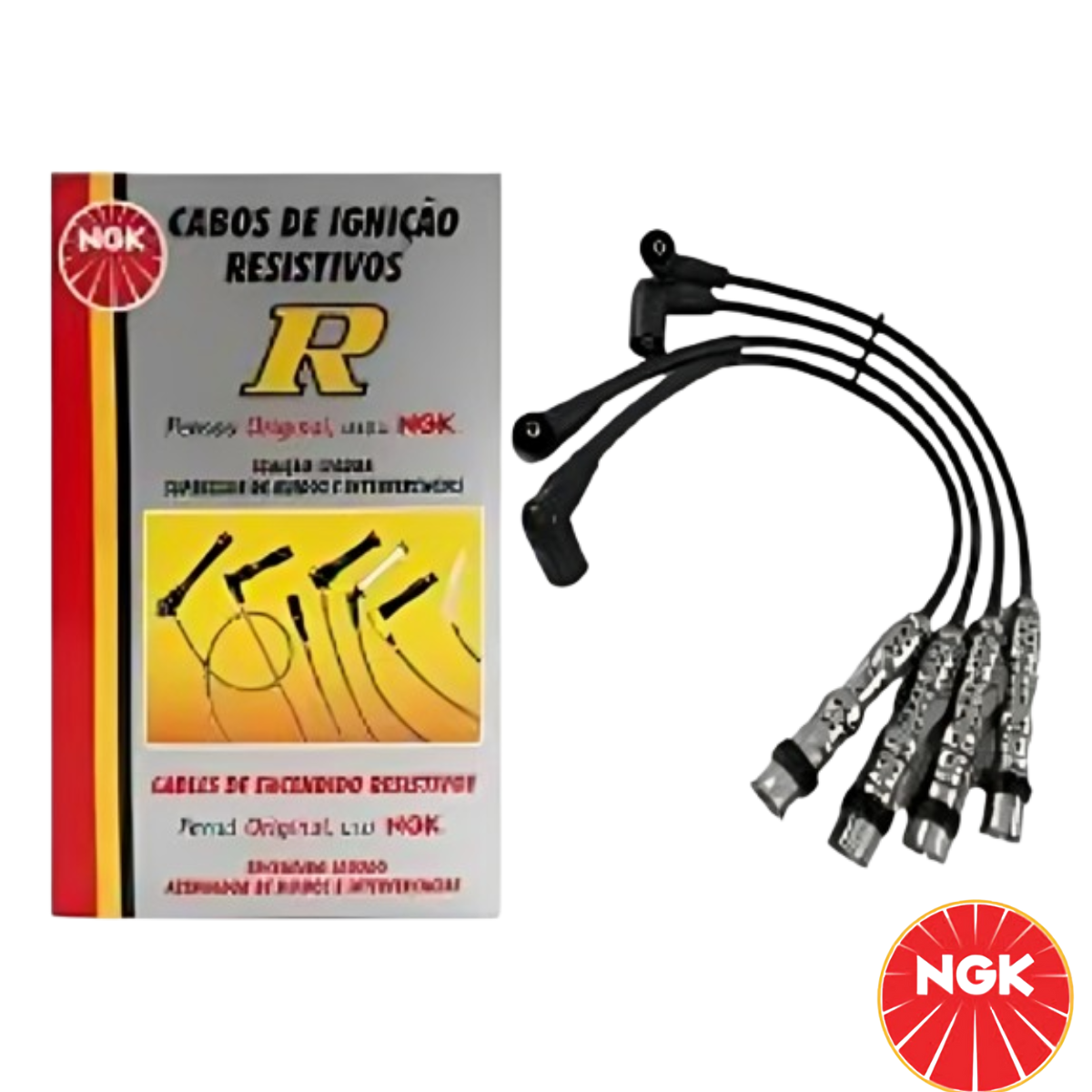 Cabo Vela Ignição Original Ngk Vw Kombi 2006 À 2014 - Imagem 4